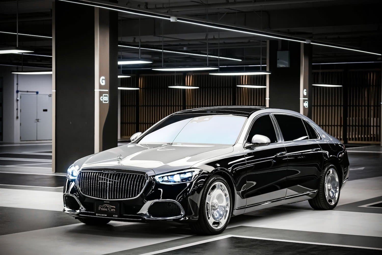 Mercedes-Maybach S580e Z223 (สีเงินดำ) 2